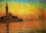 Famous Venice Paintings - Venice Twilight Dusk